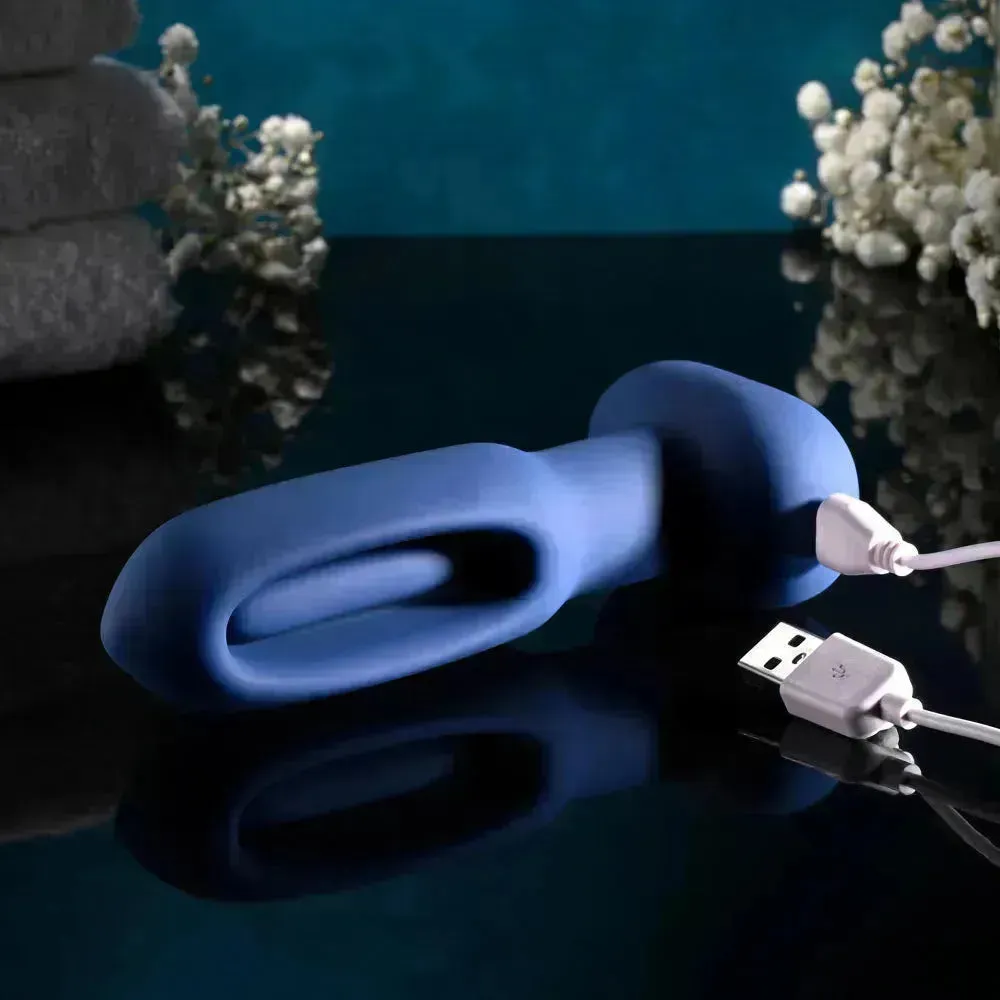 Evolved THE FLAPPER -  14 cm USB Rechargeable Vibrating and Flapping Butt Plug with Remote