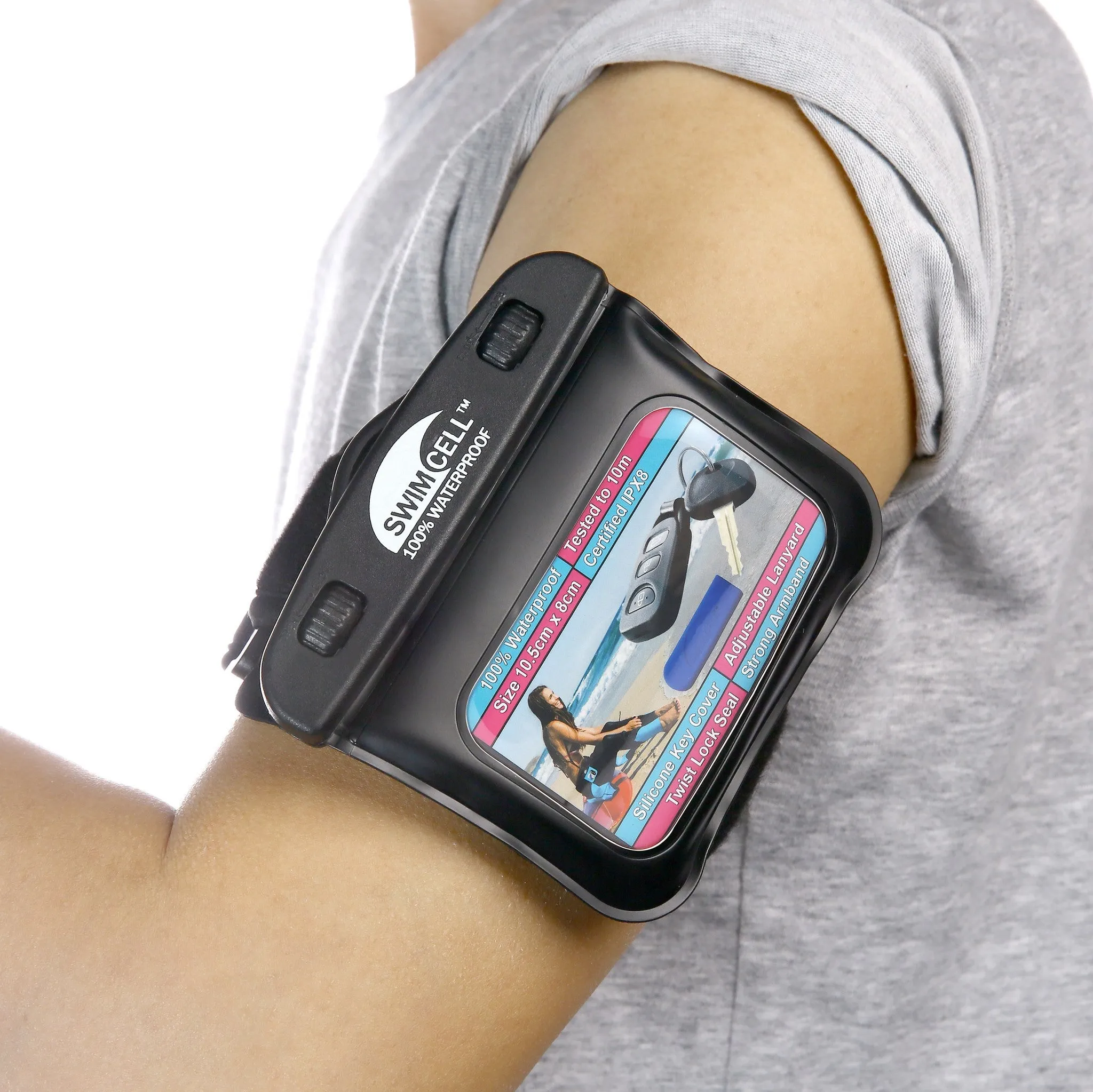 Extra Long Armband Fits Biceps 30-50cm