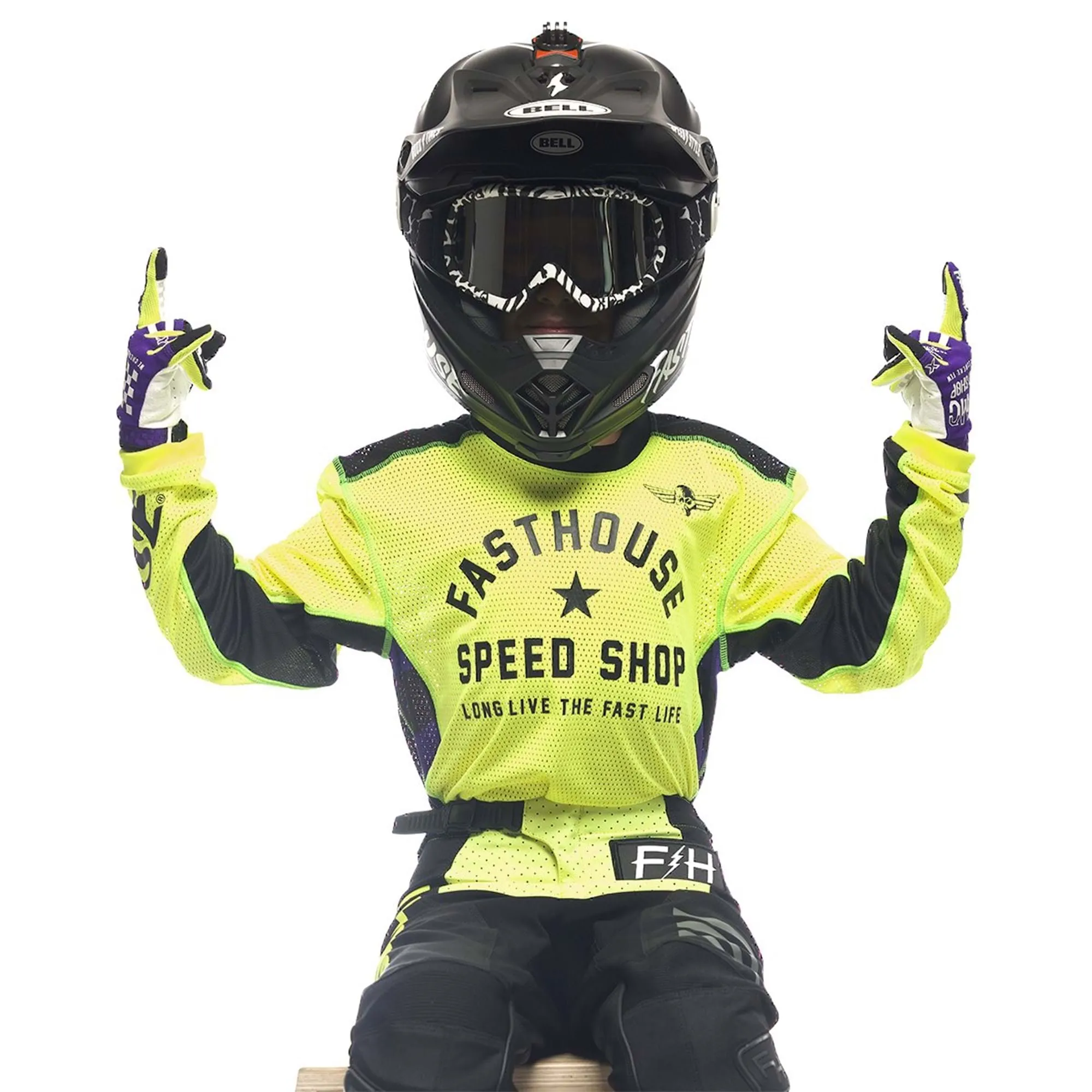 Fasthouse Youth Original Air Cooled Long Sleeve Jersey