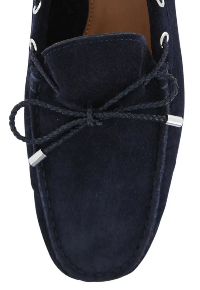 Fiori Di Lusso Navy Blue Shoes