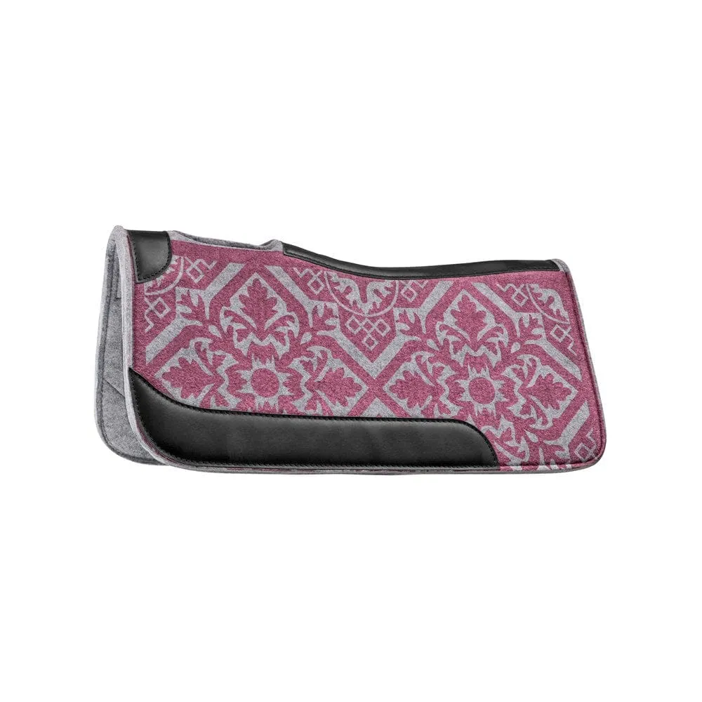 Fort Worth Painted Floral Saddle Pad (CLT7186)