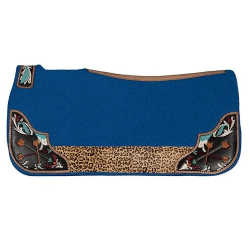 Fort Worth Saddlepad Leopard/Tooled (CLT7191)