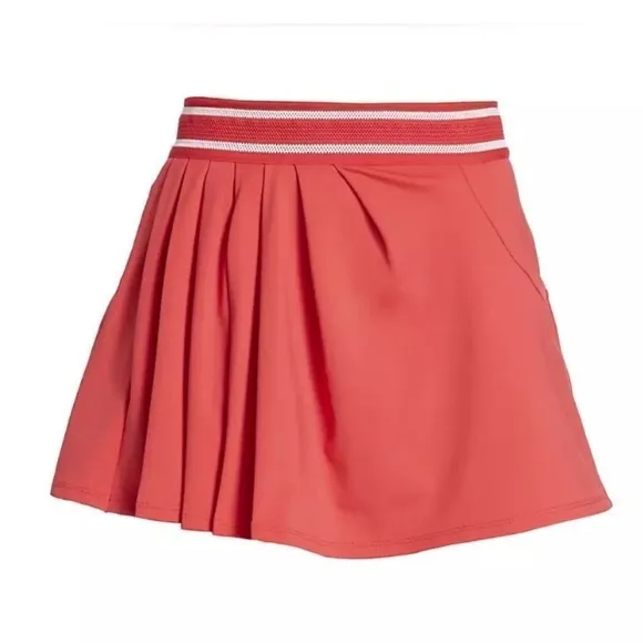 FP Movement Free People Cayenne Red Round Robin Tennis Skirt Women’s Medium NWOT