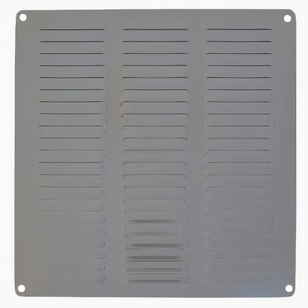 Haron 3003S Aluminium Vents – Anodised Silver 300 x300mm