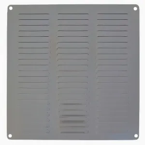 Haron 3003S Aluminium Vents – Anodised Silver 300 x300mm