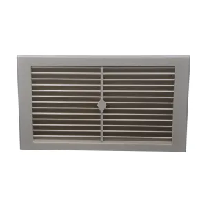 Haron 95F Wall Vent – Fawn. Vent Facing 245 x 145mm