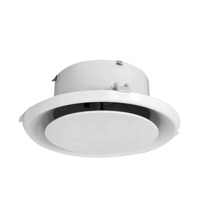 Haron RDF200 Round Ceiling Diffuser – 200mm, Vent Facing 320mm