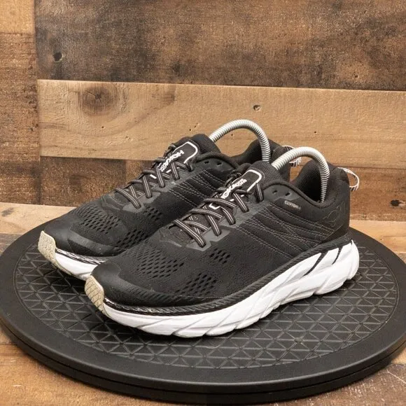 HOKA ONE ONE CLIFTON 6 WOMENS ATHLETIC SHOES RUNNING WALKING GYM LOW SIZE 8