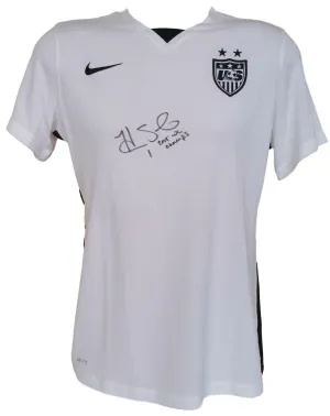 Hope Solo Signed Autographed Team USA Soccer Jersey (JSA COA)