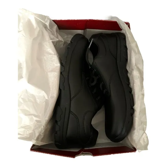 HUSH PUPPIES Chad Oxfords - Black Lace Up Dress Shoes