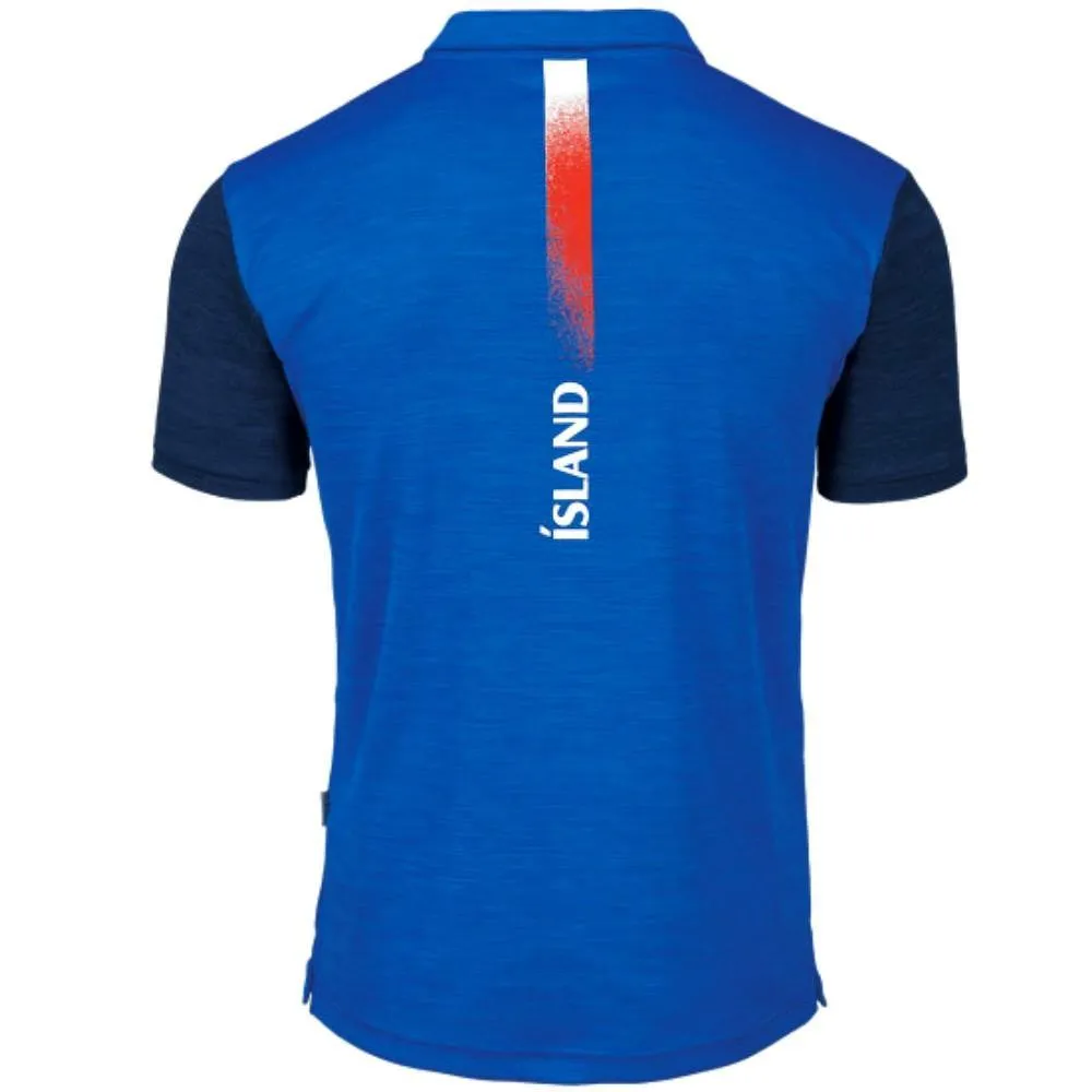 Iceland national team presentation polo shirt 2018/19 - Errea