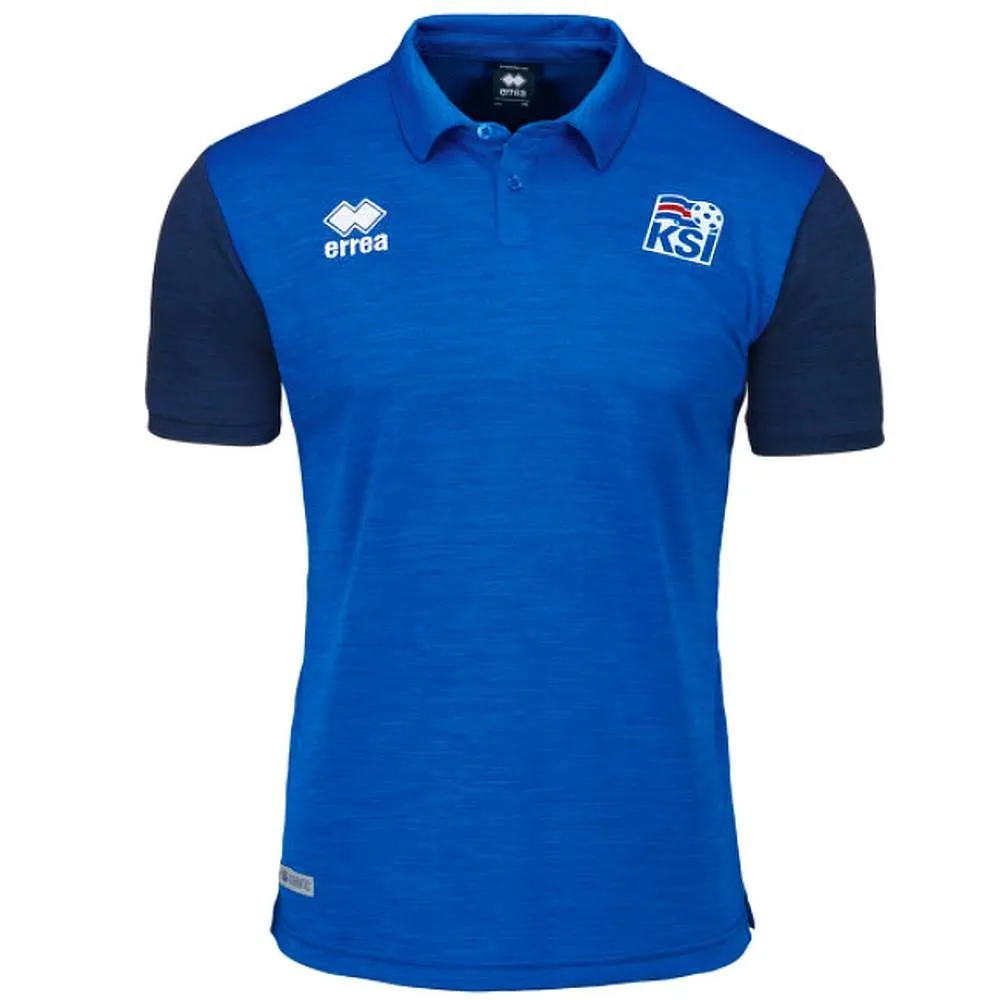 Iceland national team presentation polo shirt 2018/19 - Errea
