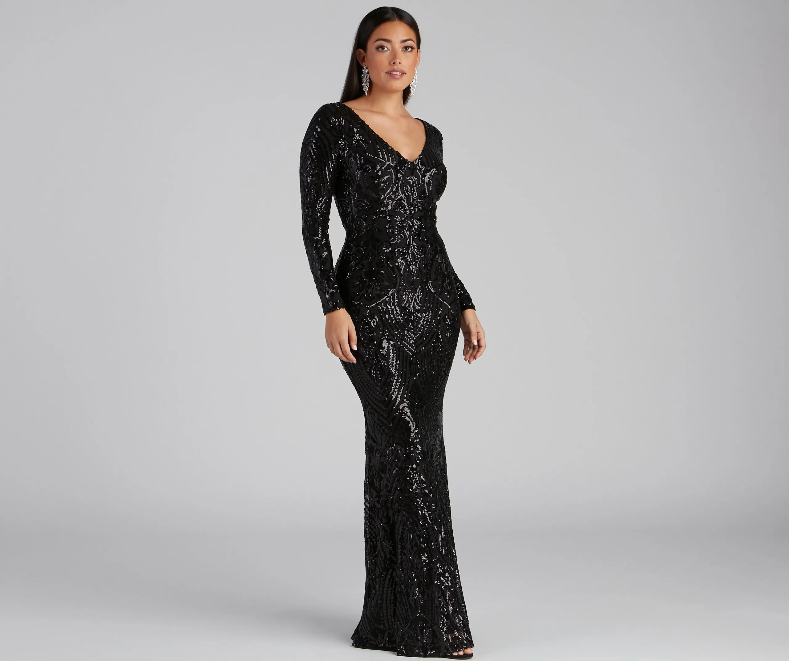 Ireland Formal Stylish Sequin Mermaid Dress
