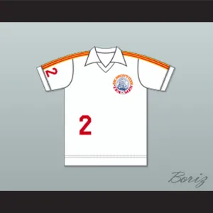 Jacksonville Tea Men White Football Soccer Jersey