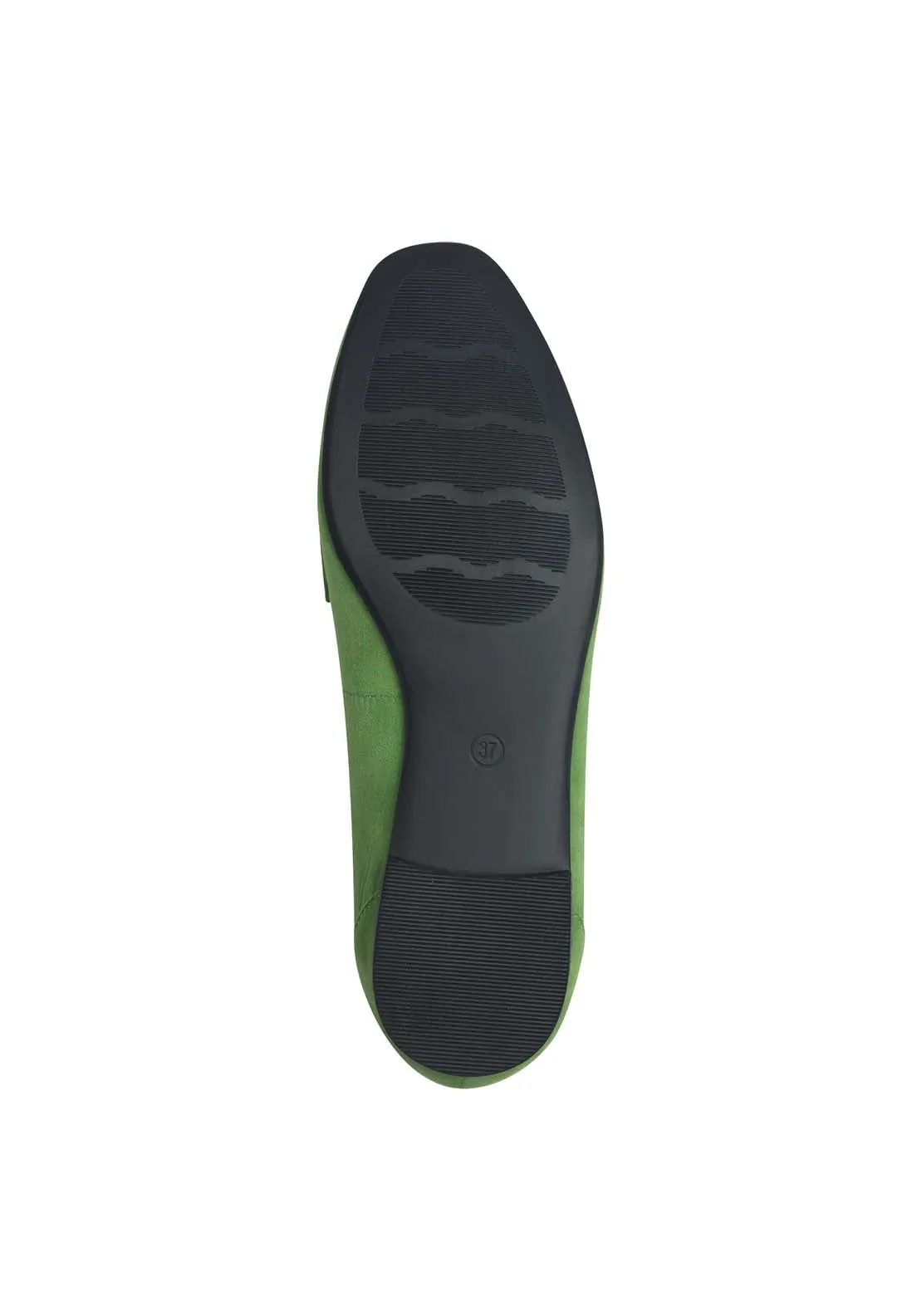 Jo Buckle Loafer - Green