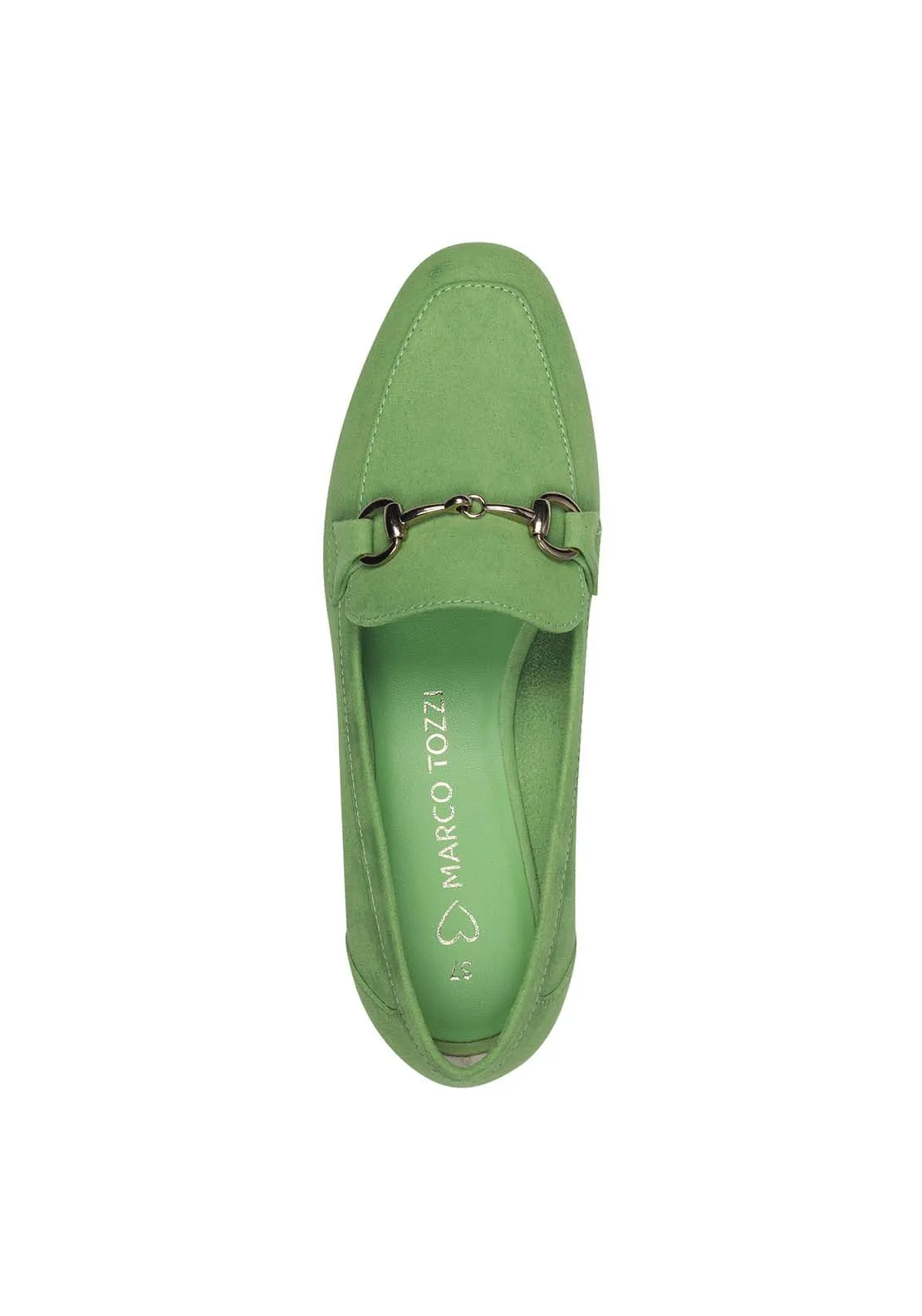 Jo Buckle Loafer - Green