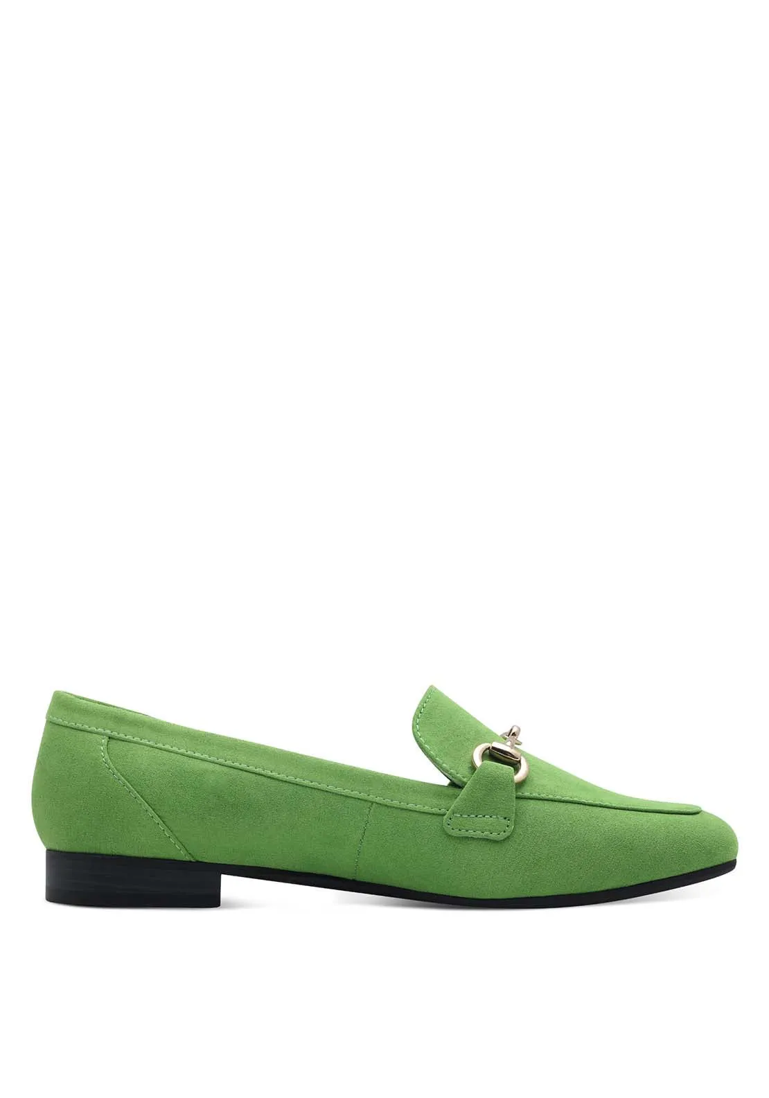 Jo Buckle Loafer - Green