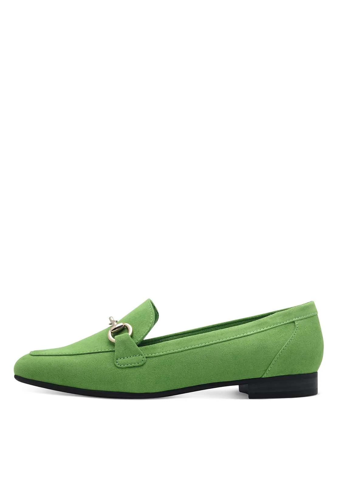 Jo Buckle Loafer - Green