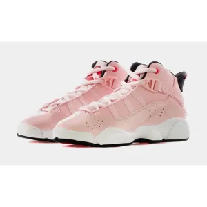 JORDAN  “6 RINGS ATMOSPHERE “ PRESCHOOL LIFESTYLE SHOES sz 2.5 y big girls Pink