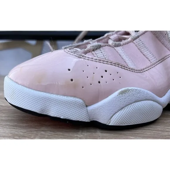 JORDAN  “6 RINGS ATMOSPHERE “ PRESCHOOL LIFESTYLE SHOES sz 2.5 y big girls Pink