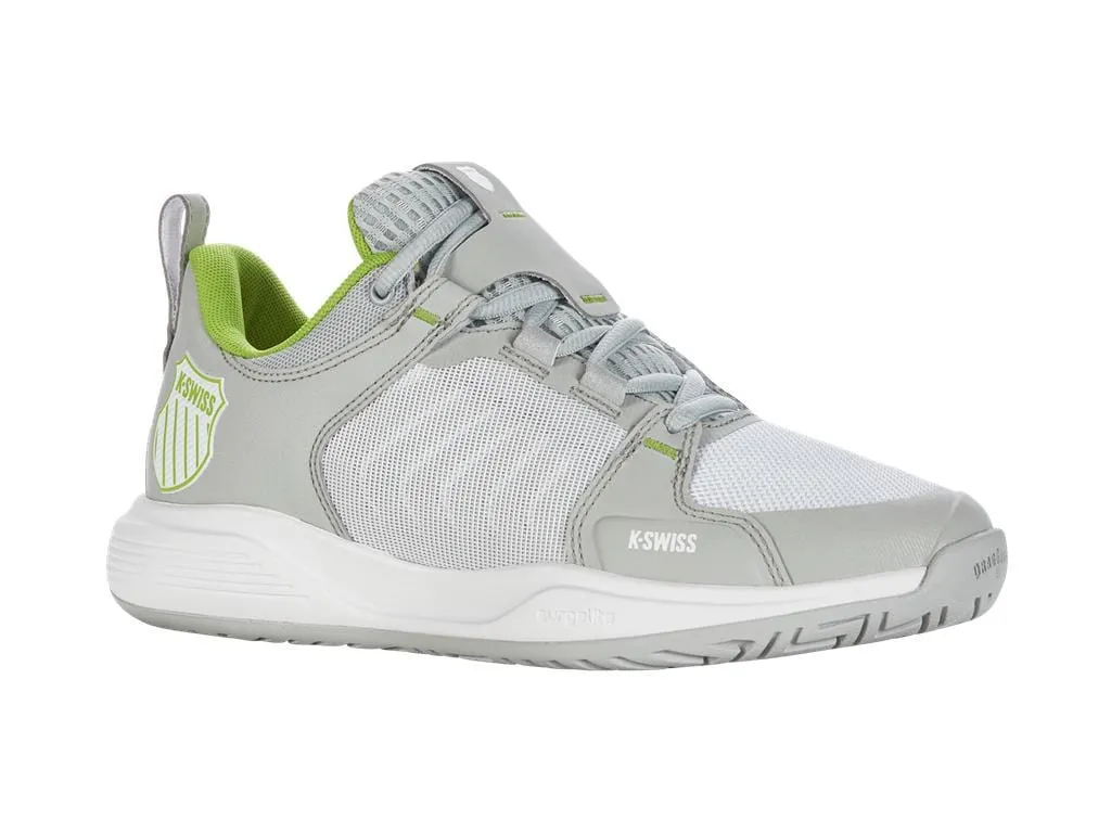 K-Swiss Ultrashot Team Womens Tennis Shoes - Grey Violet / White / Lime