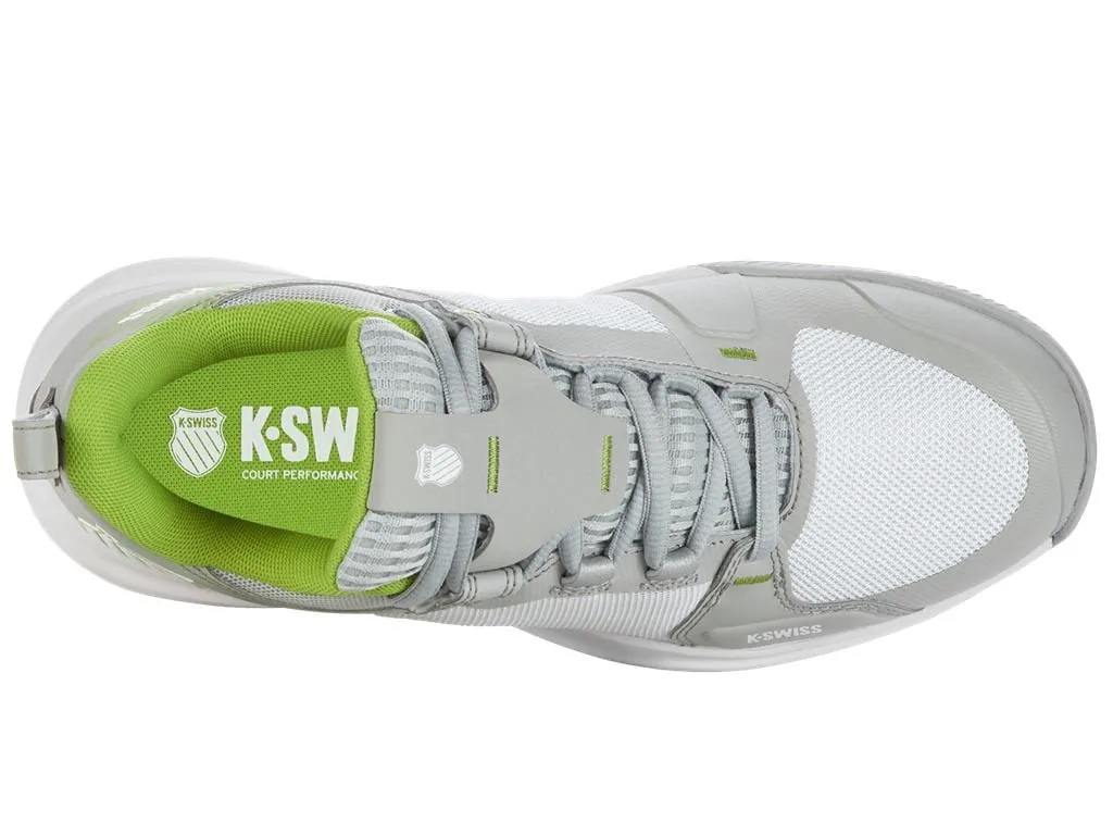K-Swiss Ultrashot Team Womens Tennis Shoes - Grey Violet / White / Lime
