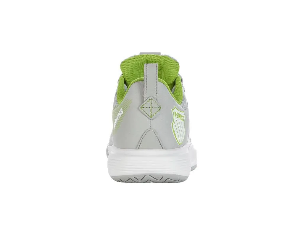 K-Swiss Ultrashot Team Womens Tennis Shoes - Grey Violet / White / Lime