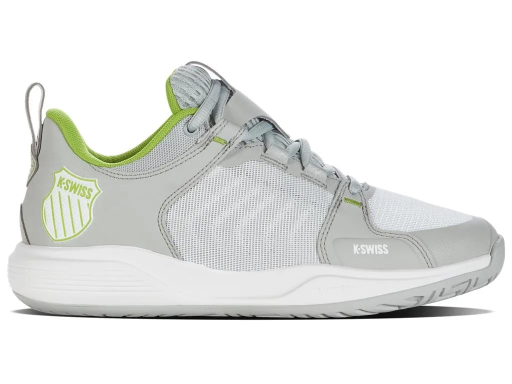 K-Swiss Ultrashot Team Womens Tennis Shoes - Grey Violet / White / Lime