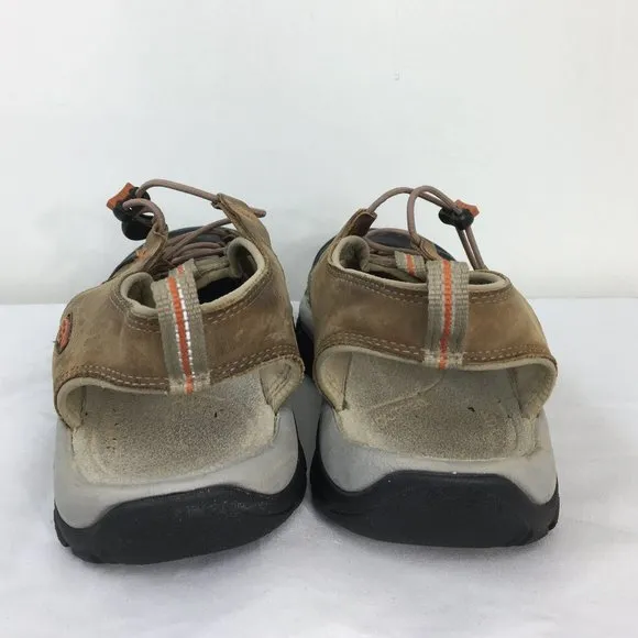 Keen Mens Brown and Black New Port Water Sandal Size 9 GOOD Condition