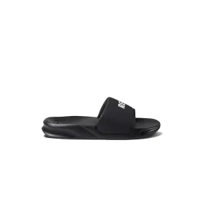 KIDS ONE SLIDE REEF BLACK/WHITE