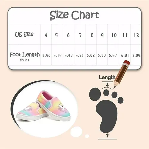Kids Shoes for Boys Girls Casual Sneakers Pink Unicorn - KKOMFORME