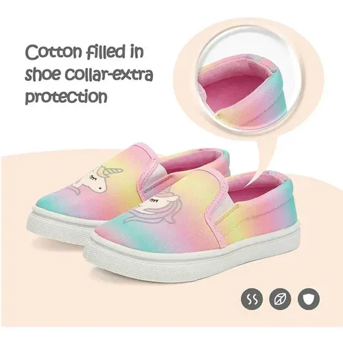 Kids Shoes for Boys Girls Casual Sneakers Pink Unicorn - KKOMFORME