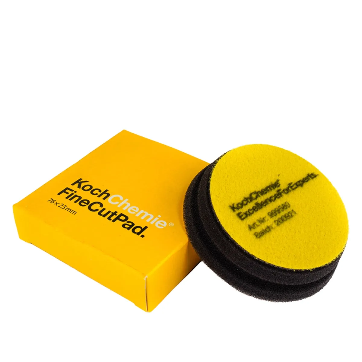 Koch Chemie Fine Cut Pad Yellow 76x23 mm (3”)