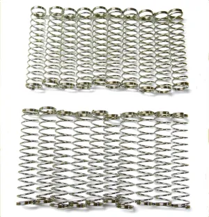 L11381 RC Monster Truck Shock Absorber Damper 95mm Spring 1/8 Silver x 20 19mm