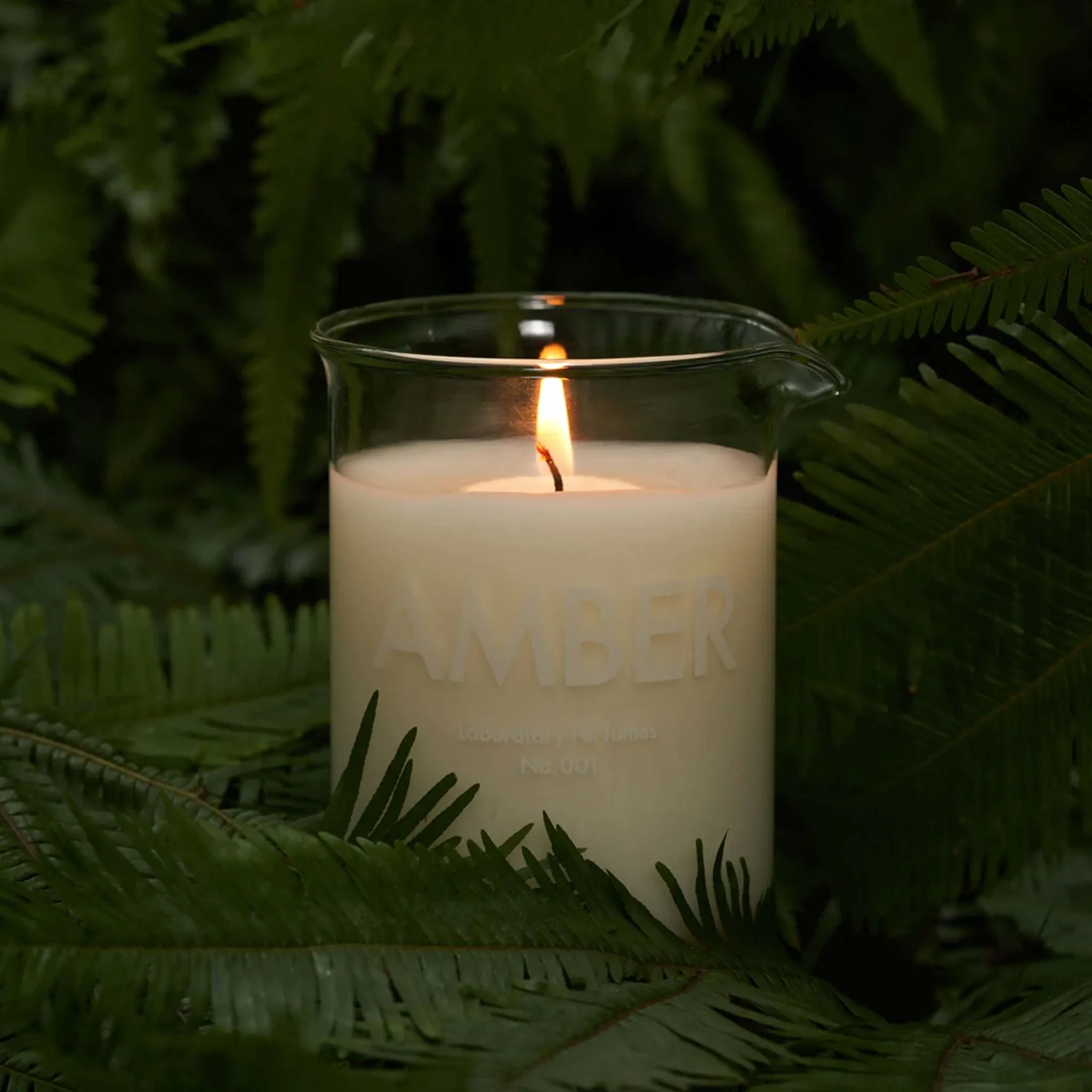 Laboratory Amber Scented Candle