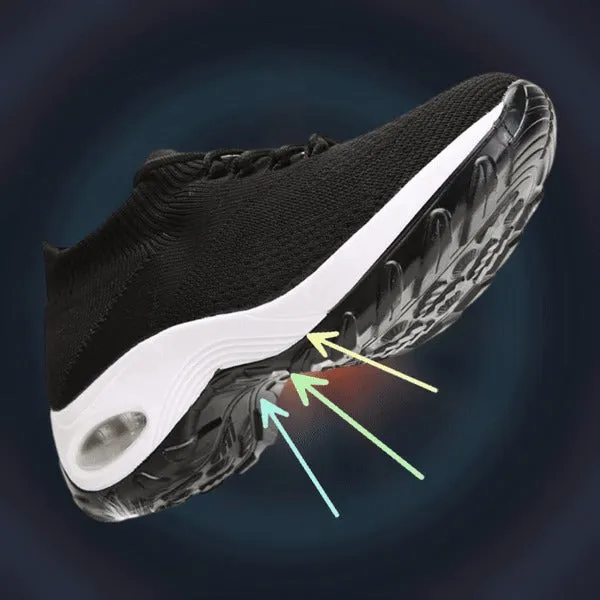 Lace Up Walking Running Shoes Platform Sneakers