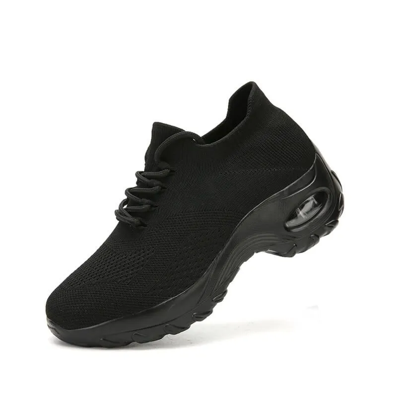 Lace Up Walking Running Shoes Platform Sneakers