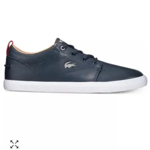 Lacoste Bayliss 119 Navy Leather Sneakers
