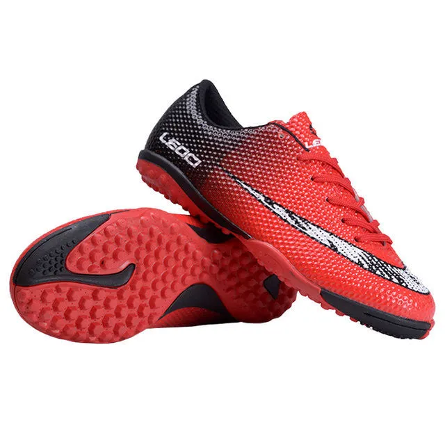 LEOCI Football Shoes boots Unisex Soccer Boot Football Boots indoor football shoe for adult children's 33-44 size Train Sneakers