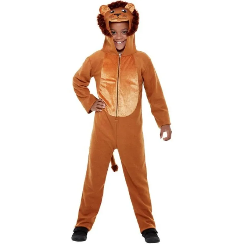 Lion Costume, Hooded Jumpsuit