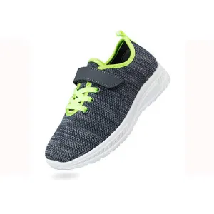 Little Kid Running/Walking Tennis Shoes Green Black - KOMFORME