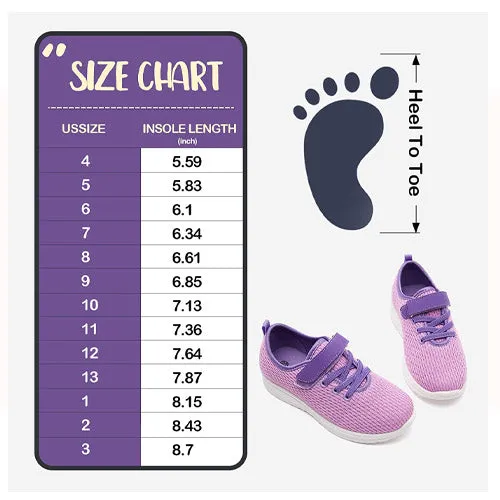 Little Kid Running/Walking Tennis Shoes Pink- KOMFORME