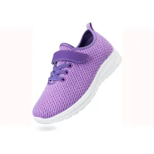 Little Kid Running/Walking Tennis Shoes Purple- KOMFORME