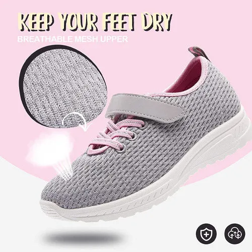 Little Kid Running/Walking Tennis Shoes White- KOMFORME