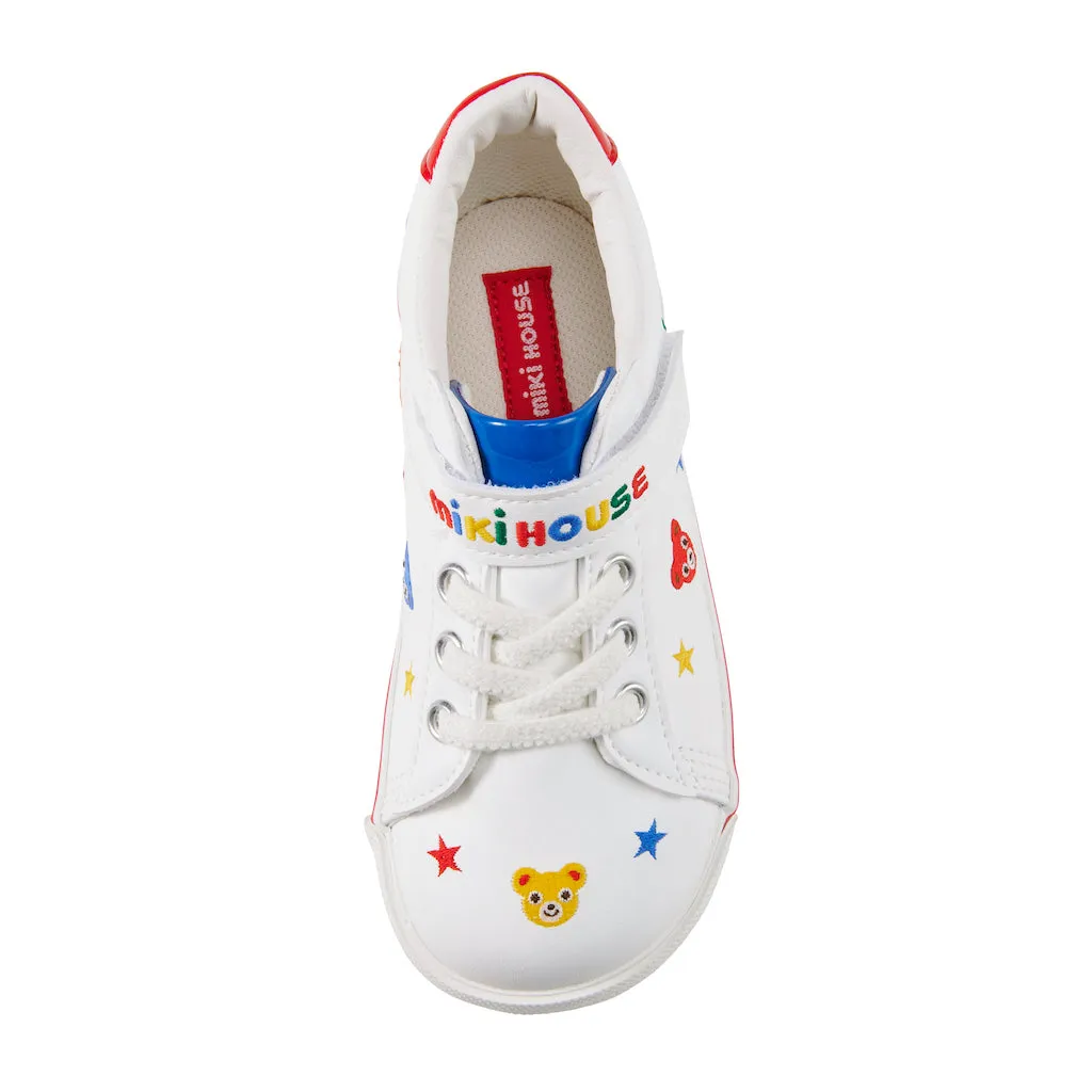 Logo-Embroidered Kid Shoes