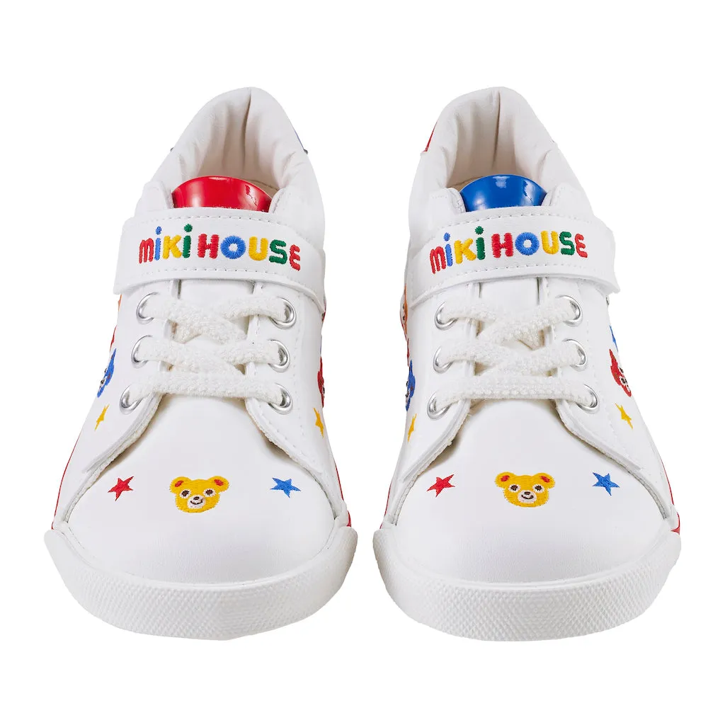 Logo-Embroidered Kid Shoes