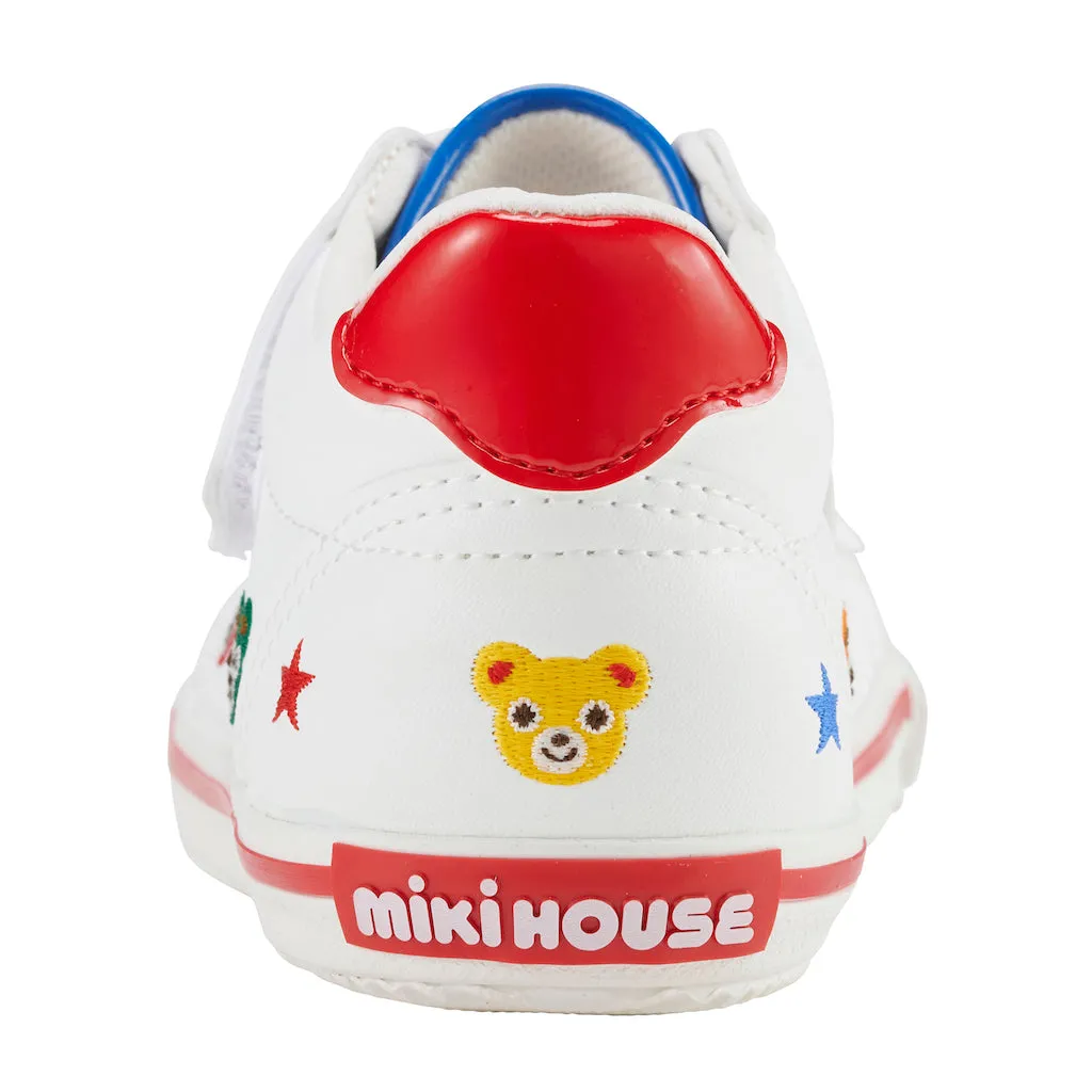 Logo-Embroidered Kid Shoes