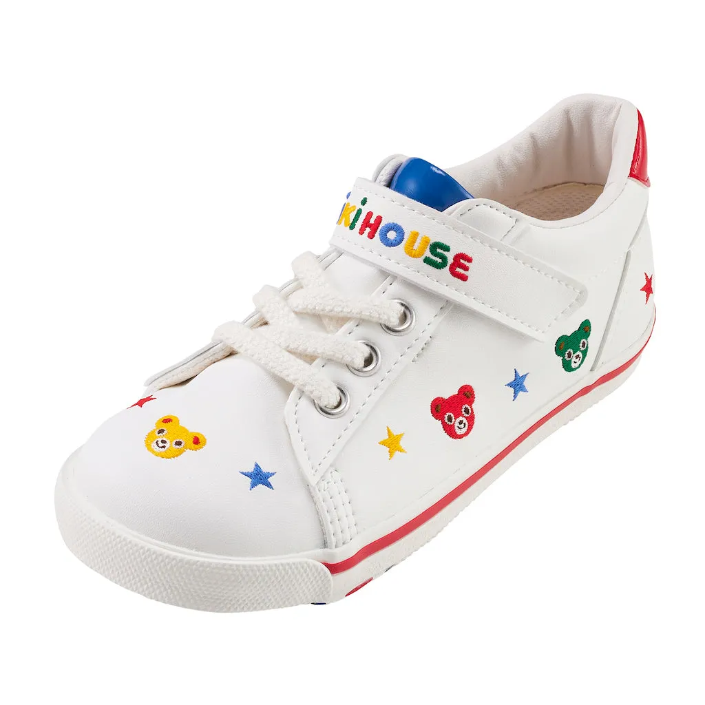 Logo-Embroidered Kid Shoes