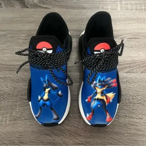 Lucario Pokémon Custom Anime Shoes