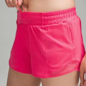 Lululemon Hotty Hot Low-Rise Lined Short 4&quot;Lip Gloss